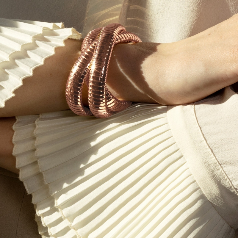Tubogas Rolling Bangle Bracelet