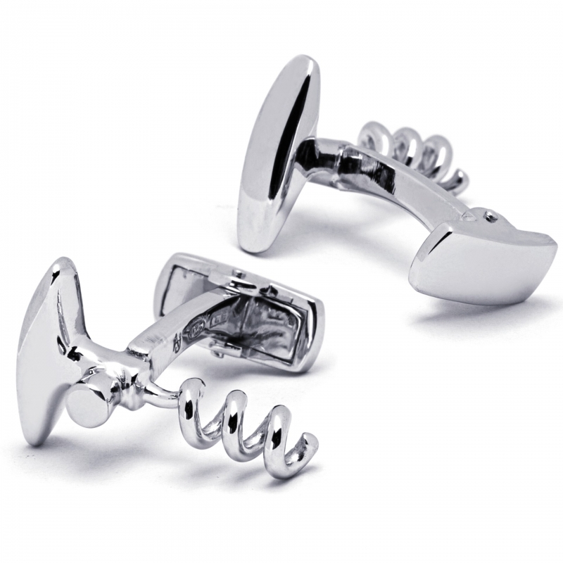Corkscrew Cufflinks
