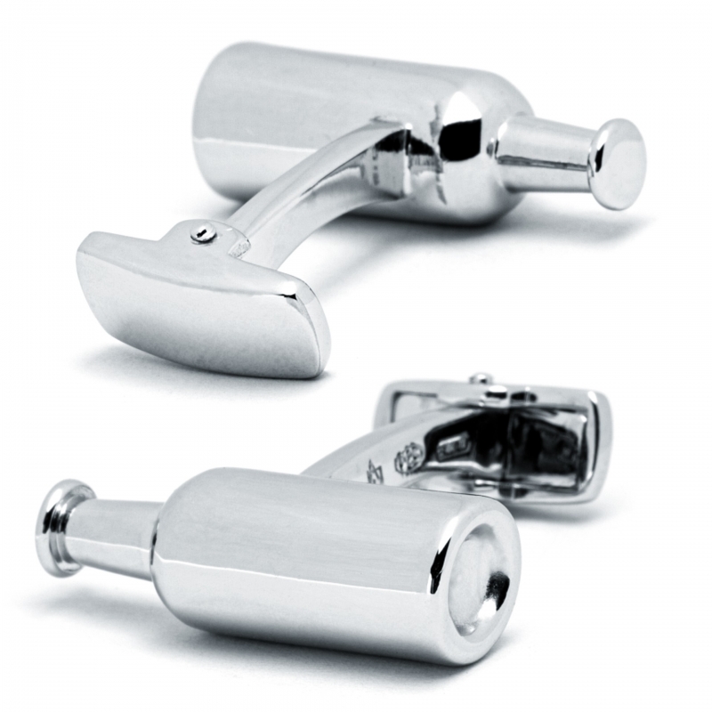 Wine Bottle Cufflinks