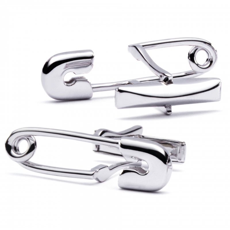 Safety Pin Cufflinks