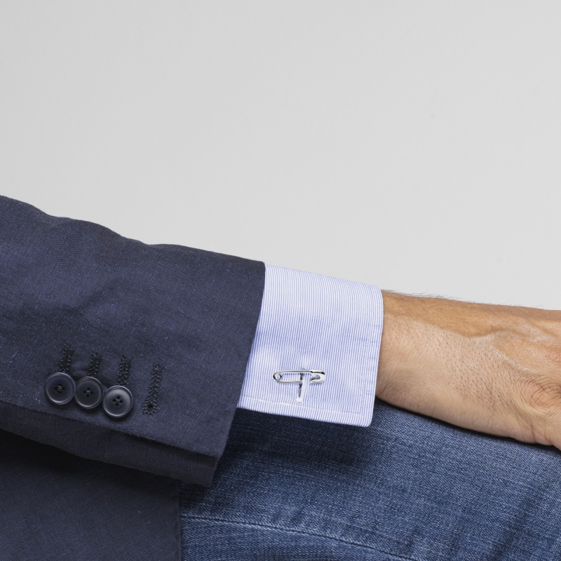 Safety Pin Cufflinks