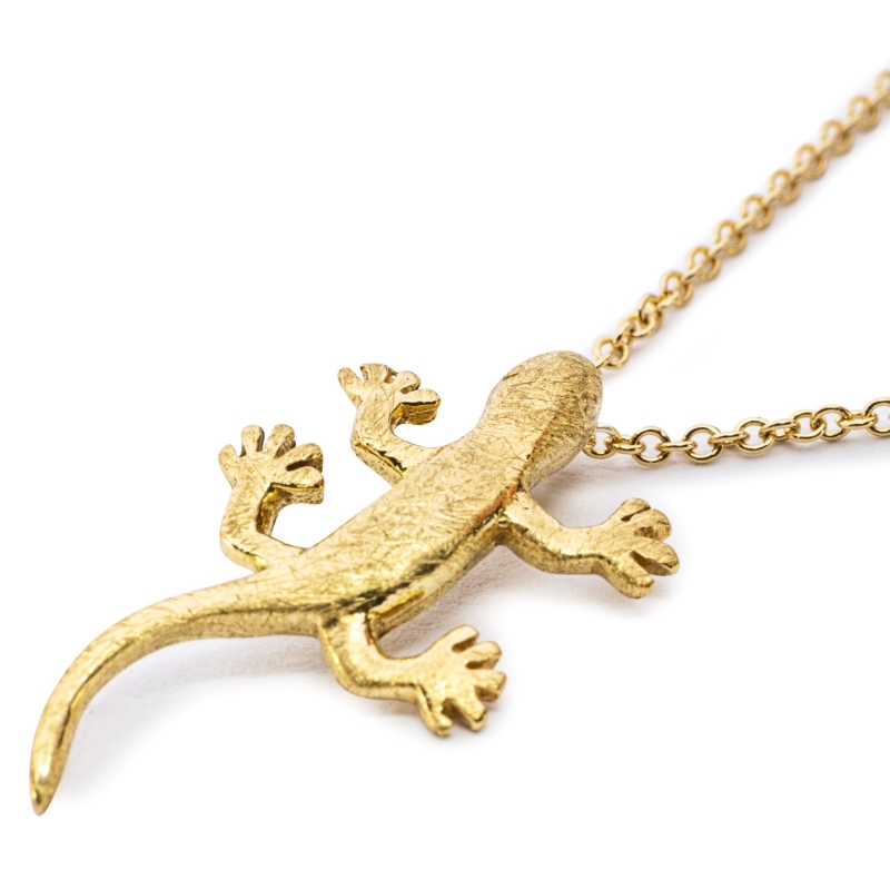 Gecko Necklace
