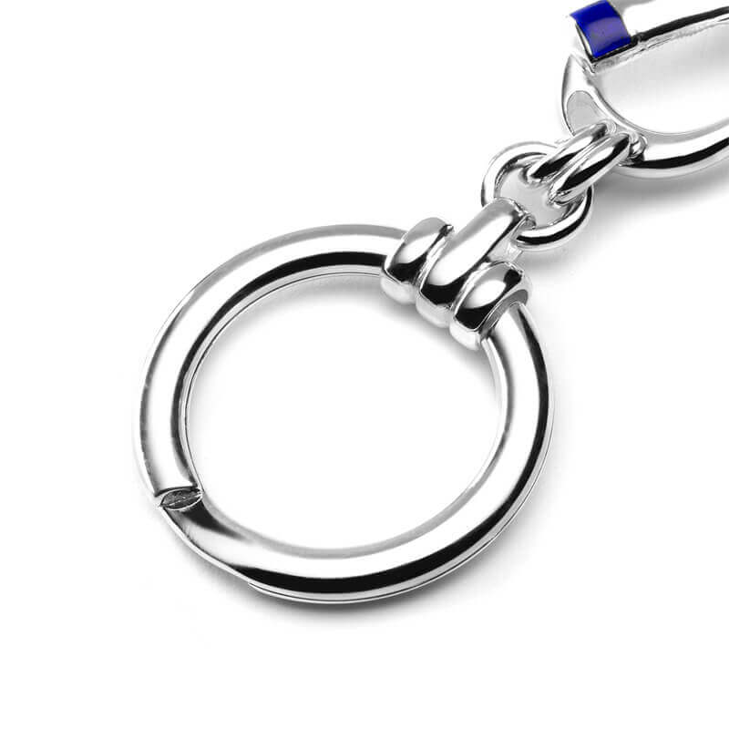 Pajoma Portachiavi Angelo Custode In Metallo Argento – Regalo "Mi Manchi" Con Confezione Cuore
